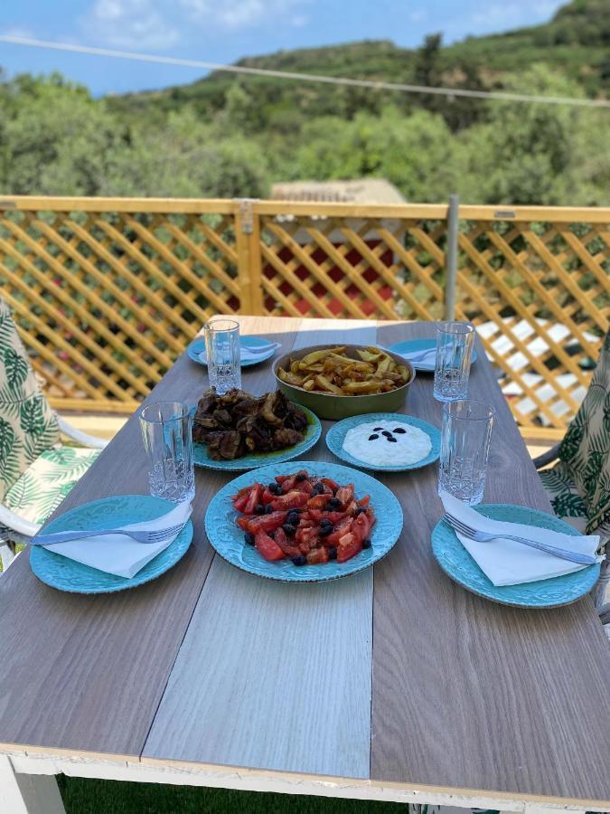 Vila Casa Di Fragkiskos. Ένα Σπίτι Μέσα Στη Φύση. Kondomarion Exteriér fotografie