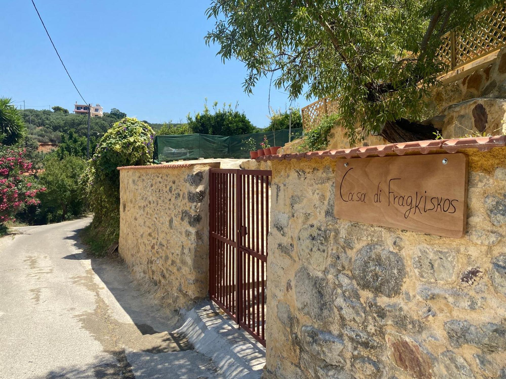 Vila Casa Di Fragkiskos. Ένα Σπίτι Μέσα Στη Φύση. Kondomarion Exteriér fotografie